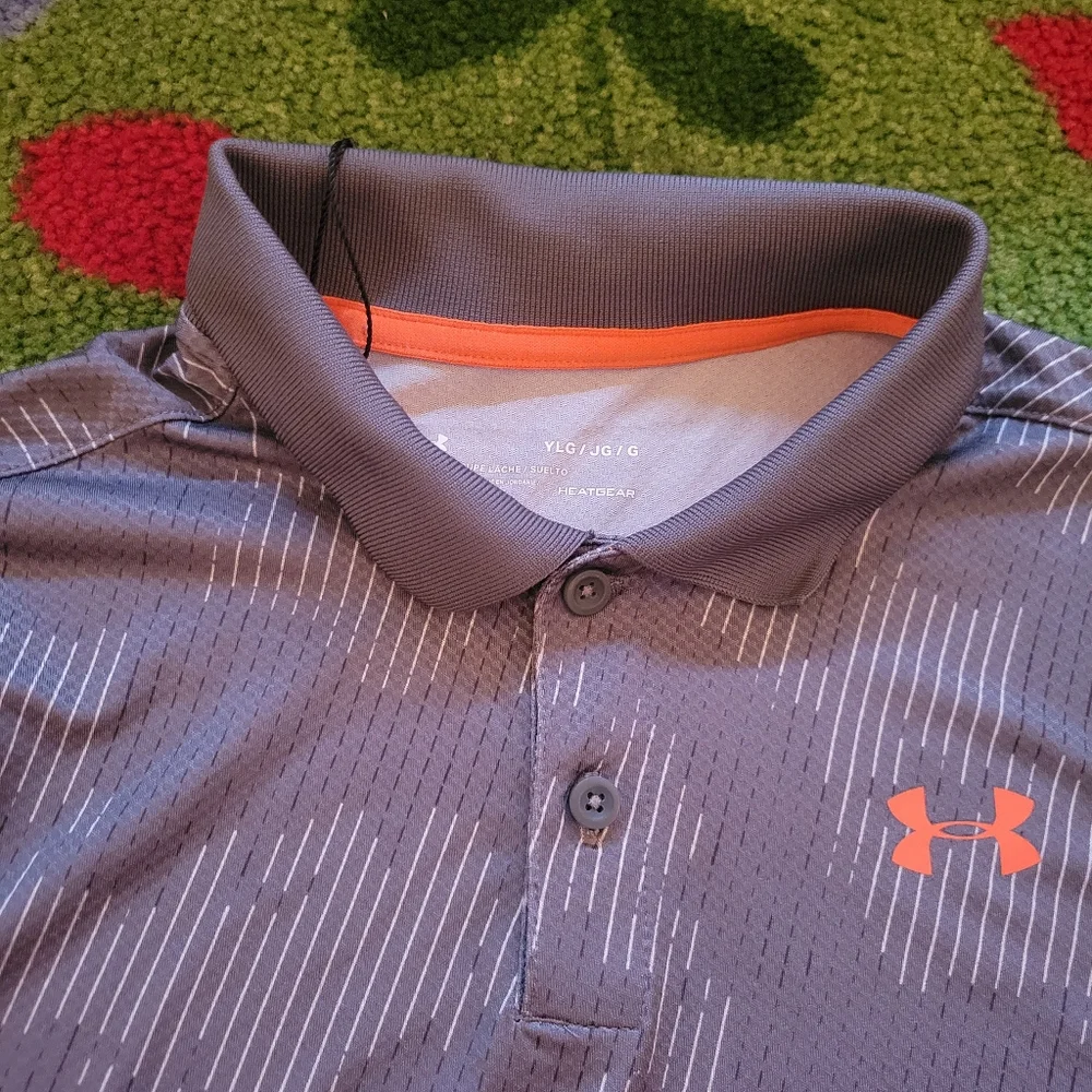 Under Armour Polo Shirt Youth Large
